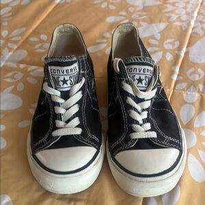 Converse One Star Black and White Sneakers